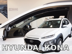 Deflektory na Hyundai Kona, 5-dverová, r.v.: 2017 - (17292)