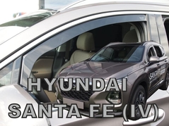 Deflektory na Hyundai Santa Fe IV, 5-dverová, r.v.: 2018 - (17294)