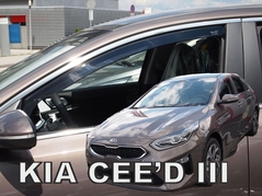 Deflektory na Kia Ceed III, 5-dveřová, r.v.: 2018 - (20182)