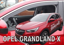 Deflektory na Opel Grandland X, 5-dverová, r.v.: 2017 - (25401)