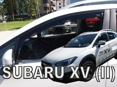 Deflektory na Subaru XV, 5-dveřová, r.v.: 2018 - (28525)