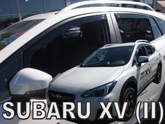 Deflektory na Subaru XV, 5-dveřová (+zadní), r.v.: 2018 - (28526)