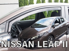 Deflektory na Nissan Leaf, 5-dverová, r.v.: 2017 - (24302)