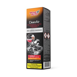 Moje Auto Čistič klimatizace antibakteriální granát CleanAir Black 150ml (19-595)