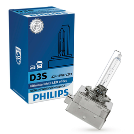 D3S 35W PK32d-5 White Vision 5000K Xenon 1ks Philips (PH 42403WHV2C1)