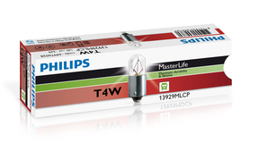 Žárovka Philips T4W 24V 4W BA9s Master Life 1ks (PH 13929MLCP)