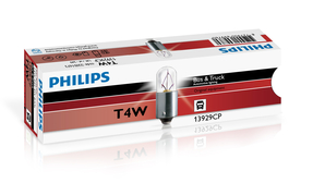 Žárovka Philips T4W 24V 4W BA9s Vision 1ks (PH 13929CP)