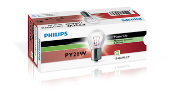 Žárovka Philips PY21W 24V 21W BAU15S Master Life 1ks (PH 13496MLCP)