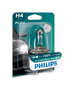 Žárovka Philips H4 12V 60 / 55W P43t X-treme Vision + 130% 1ks (PH 12342XV+B1)