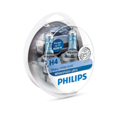 Žárovka Philips H4 12V 60 / 55W P43t WhiteVision Ultra 4200K 2ks + 2x W5W (PH 12342WVUSM)