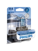 Žárovka Philips H4 12V 60 / 55W P43t WhiteVision Ultra 4200K 1ks (PH 12342WVUB1)