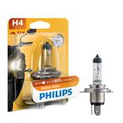 Žárovka Philips H4 12V 60 / 55W P43t MotoVision + 30% 1ks (PH 12342PRBW)