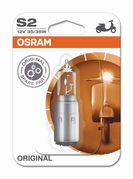 OSRAM S2 12V 35/35W BA20d 1ks (OS 64327-01B)