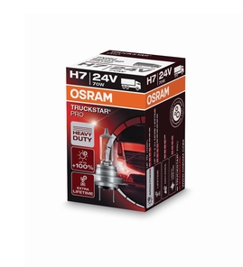 Žárovka Osram H7 24V 70W P26d TRUCKSTAR PRO + 100% 1ks (OS 64215TSP)