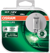 Osram žiarovky H7 12V 55W PX26d ULTRA LIFE 2ks (OS 64210ULT-HCB)