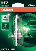 Žárovka Osram H7 12V 55W PX26d ULTRA LIFE 1ks (OS 64210ULT-01B)