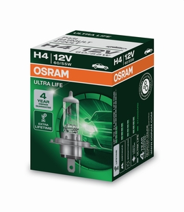 Žárovka Osram H4 12V 60 / 55W P43t ULTRA LIFE 1ks (OS 64193ULT)