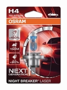 Žiarovka Osram H4 12V 60/55W P43t NIGHT BREAKER® LASER +150% 1ks (OS 64193NL-01B)