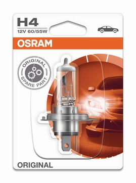 Žárovka Osram H4 12V 60 / 55W P43t 1ks (OS 64193-01B)