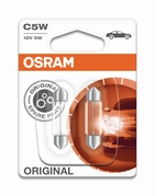 Žárovka Osram C5W 12V 5W SV8,5-8 sulfát 2ks (OS 6418-02B)