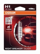Žárovka Osram H1 12V 55W P14.5s NIGHT BREAKER® SILVER + 100% 1ks (OS 64150NBS-01B)