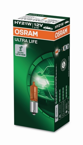 Žárovka Osram HY21W 12V 21W BAW9s Ultra Life 1ks (OS 64137ULT)