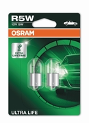 Žárovka Osram R5W 12V 5W BA15s ULTRA LIFE 2ks (OS 5007ULT-02B)