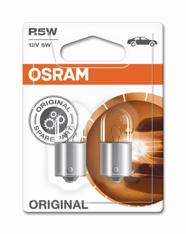 Žárovka Osram R5W 12V 5W BA15s 2ks (OS 5007-02B)