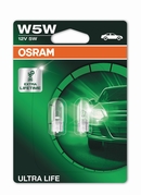 Žárovka Osram W5W 12V 5W Ultra LIFE 2ks (OS 2825ULT-02B)