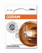 Žárovka Osram W1,2W 12V 1,2W W2x4,6d 2ks (OS 2721-02B)