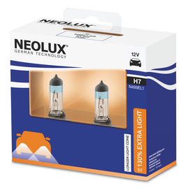Žárovka Neolux H7 12V 55W PX26d Extra Light + 130% 2ks (NEO N499EL1-2SCB)