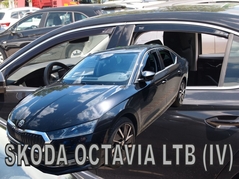 Deflektory na Škoda Octavia IV, 5-dverová (+zadné), r.v.: 2020 - (28358)