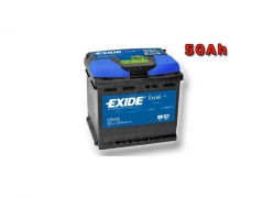 Autobaterie EXIDE Excell 50Ah, 12V, EB500 (EB500)