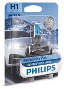 Philips Žárovka H1 12V 55W P14,5s WhiteVision Ultra 1ks (PH 12258WVUB1)
