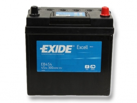 Autobaterie EXIDE Excell 45Ah, 12V, EB454 (EB454)