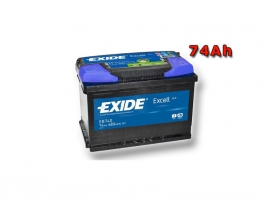 Autobaterie EXIDE Excell 74Ah, 12V, EB740 (EB740)