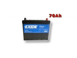 Autobaterie EXIDE Excell 70Ah, 12V, EB704 (EB704)