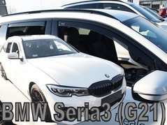 Deflektory na BMW 3 (G21) Combi, 5-dverová, od 2019 (+zadné) (11184)