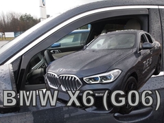 Deflektory na BMW X6 (G06), 5-dverová, od 2020 (predné) (11190)