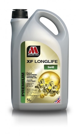 Millers Oils XF Longlife 5w-40, 5L (MI 76405)