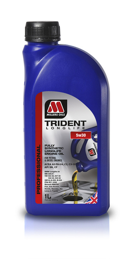 Millers Oils Trident Longlife 5W-30, 1L (MI 59991)