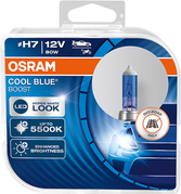 OSRAM COOL Blue BOOST 5000K +50% H7 12V 80W PX26d 2ks (OS 62210CBB-HCB)