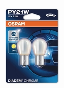 OSRAM Diadem Chrome PY21W 12V 21W BAU15s 2ks (OS 7507DC-02B-A)