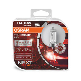 OSRAM H4 24V 75/70W P43t TRUCKSTAR PRO +100% 2ks (OS 64196TSP-HCB-A)