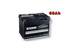 Autobaterie EXIDE Micro-hybrid ECM 60Ah, 12V, EL600 (EL600)