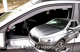 Deflektory na Škoda Fabia IV hatchback/combi, 5-dverová, r.v.: 2021 - (28361)