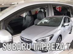 Deflektory na Subaru Impreza, 4/5-dverová (+zadné), r.v.: 2018 - (28524)