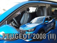 Deflektory na Peugeot 2008, 5-dverová, r.v.: 2020 - (26162)