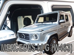 Deflektory na Mercedes Class G W463, 5-dverová (+zadné), r.v.: 2018 - (23628)