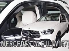 Deflektory na Mercedes Class GLE W167 (+zadné), r.v.: 2019 - (23624)